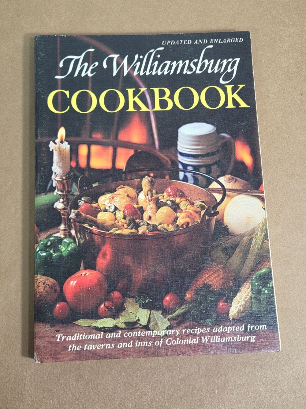 Vintage The Williamsburg Cookbook 1978 Softcover Tavern Recipes Colonial VA